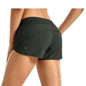 CRZ YOGA Shorts 2.5” inseam.